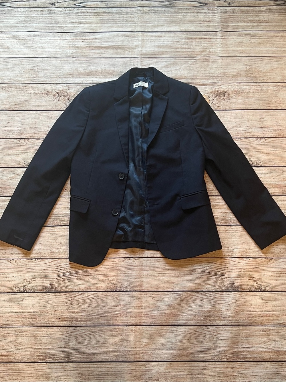 Boys Size 8-9 H&M Navy Suit Jacket